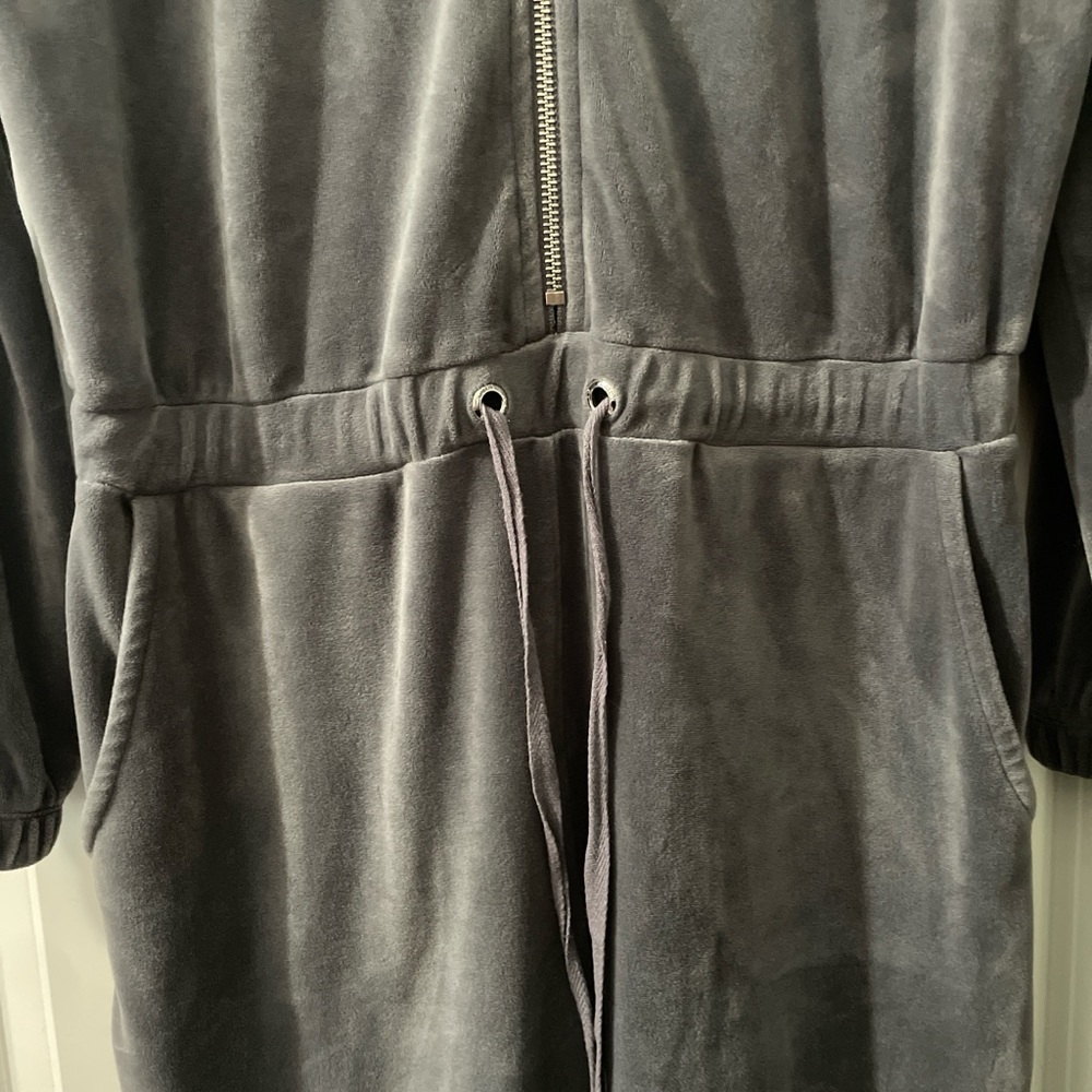 Juicy Couture Charcoal Zip-Up Hoodie - Picture 3 of 4